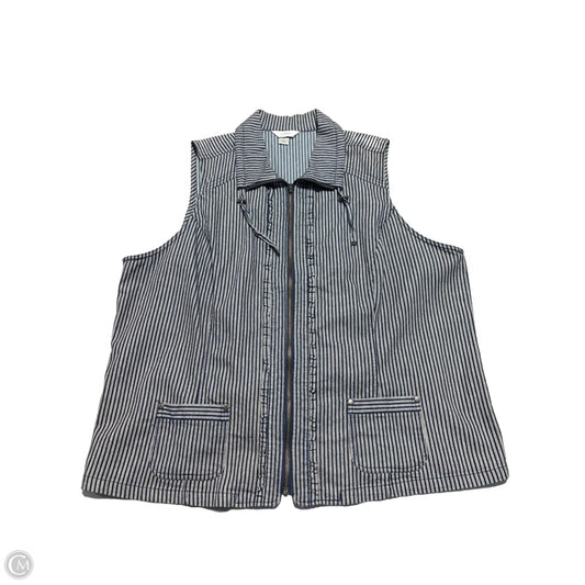 Vest Other By Cj Banks In Striped Pattern, Size: 3x