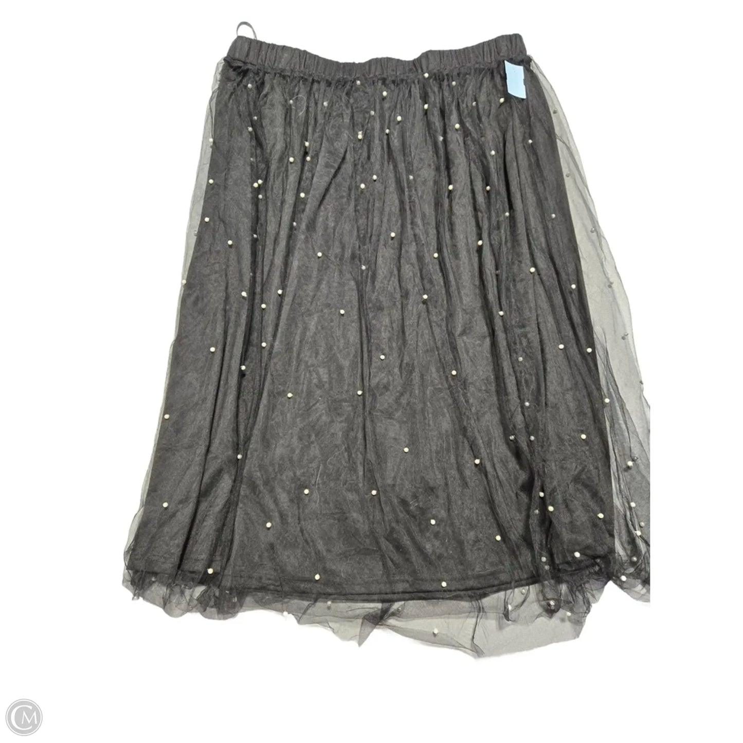 Skirt Midi By Arula In Black, Size: 2x