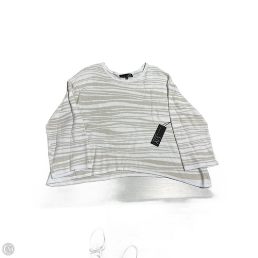 Sweater By Habitat In Tan & White, Size: S