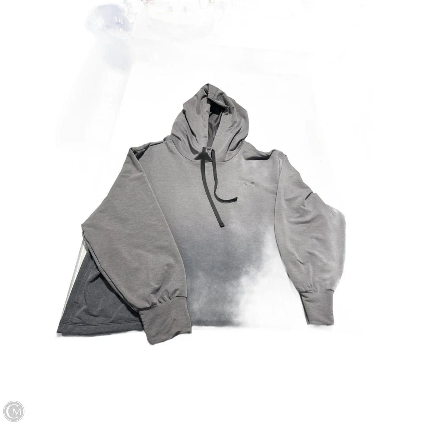 Sweatshirt Hoodie By Under Armour In Grey, Size: 2x