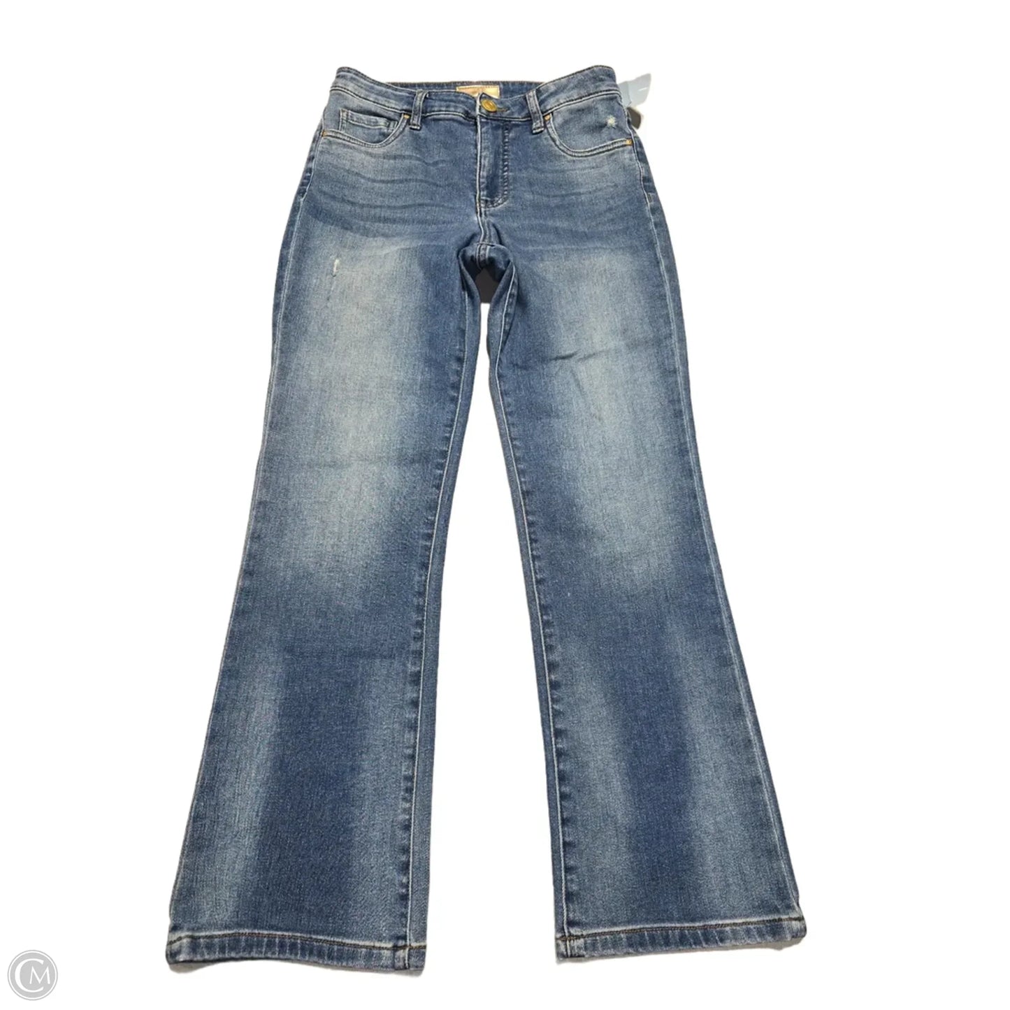 Jeans Straight By Kut In Blue Denim, Size: 2