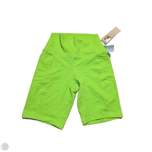 Athletic Shorts By Mono B In Green, Size: S