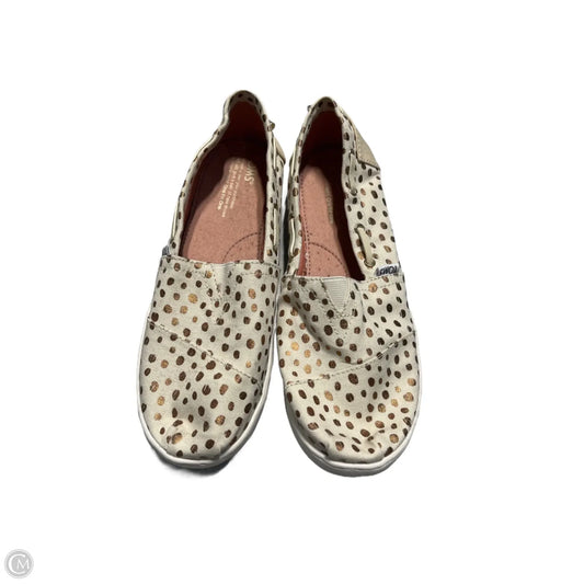 Shoes Flats By Toms In Polkadot Pattern, Size: 6