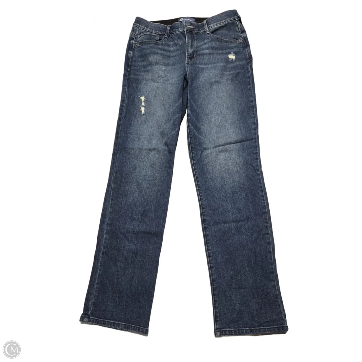 Jeans Straight By Democracy In Blue Denim, Size: 10