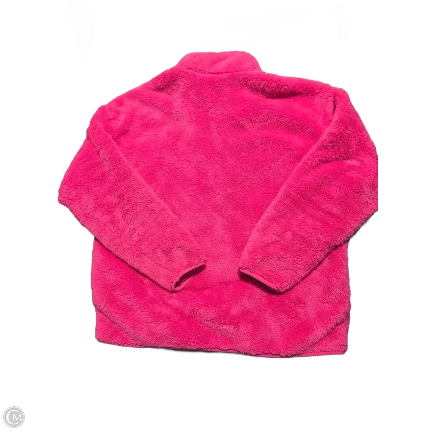 Jacket Fleece By Pink In Pink, Size: L