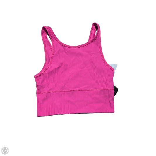 Athletic Bra By Lululemon In Pink, Size: 6