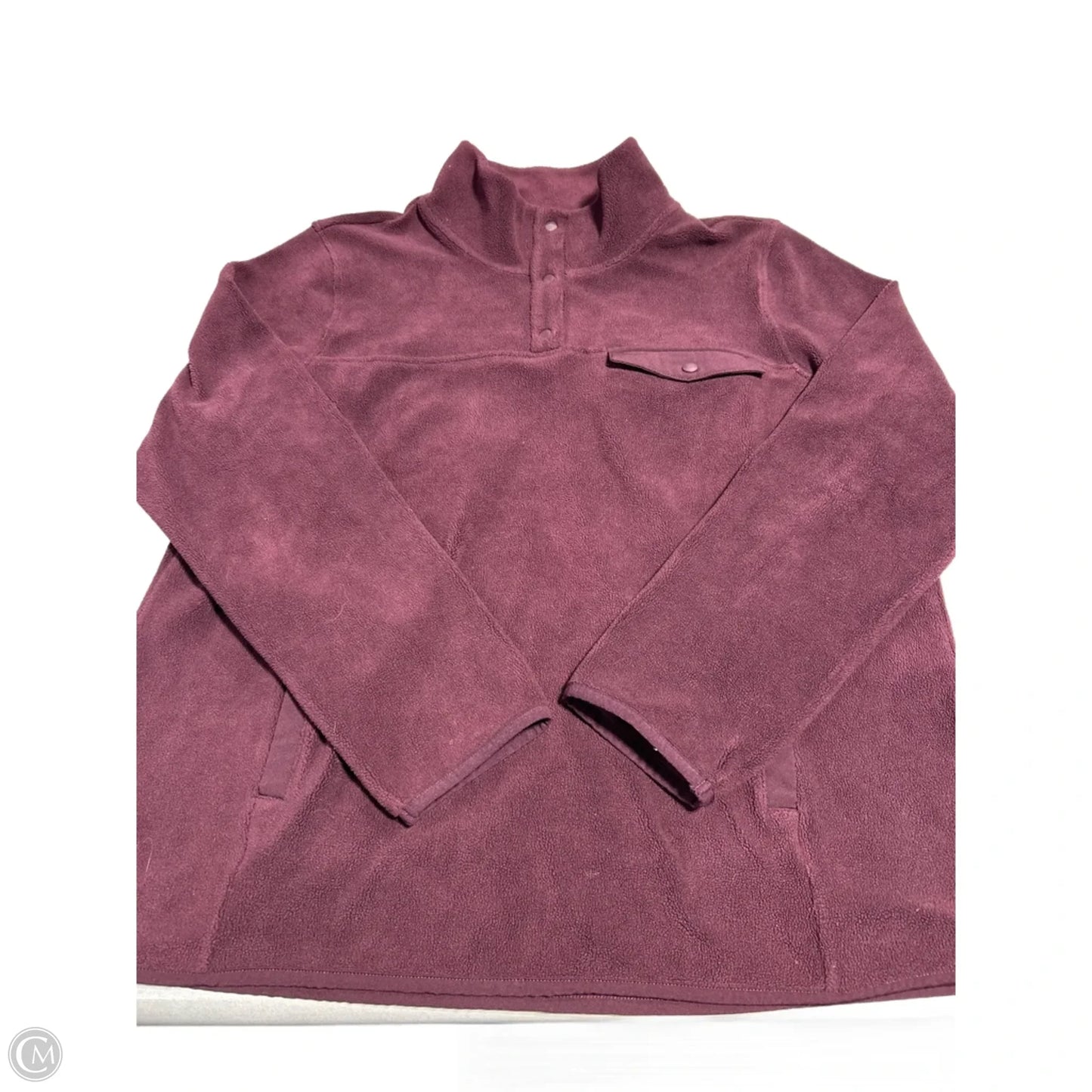 Top Long Sleeve By 32 Degrees In Purple, Size: L