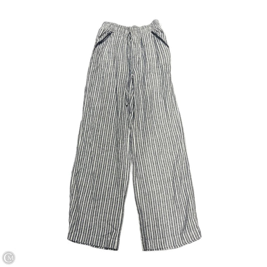 Pants Linen By Briggs In Striped Pattern, Size: S