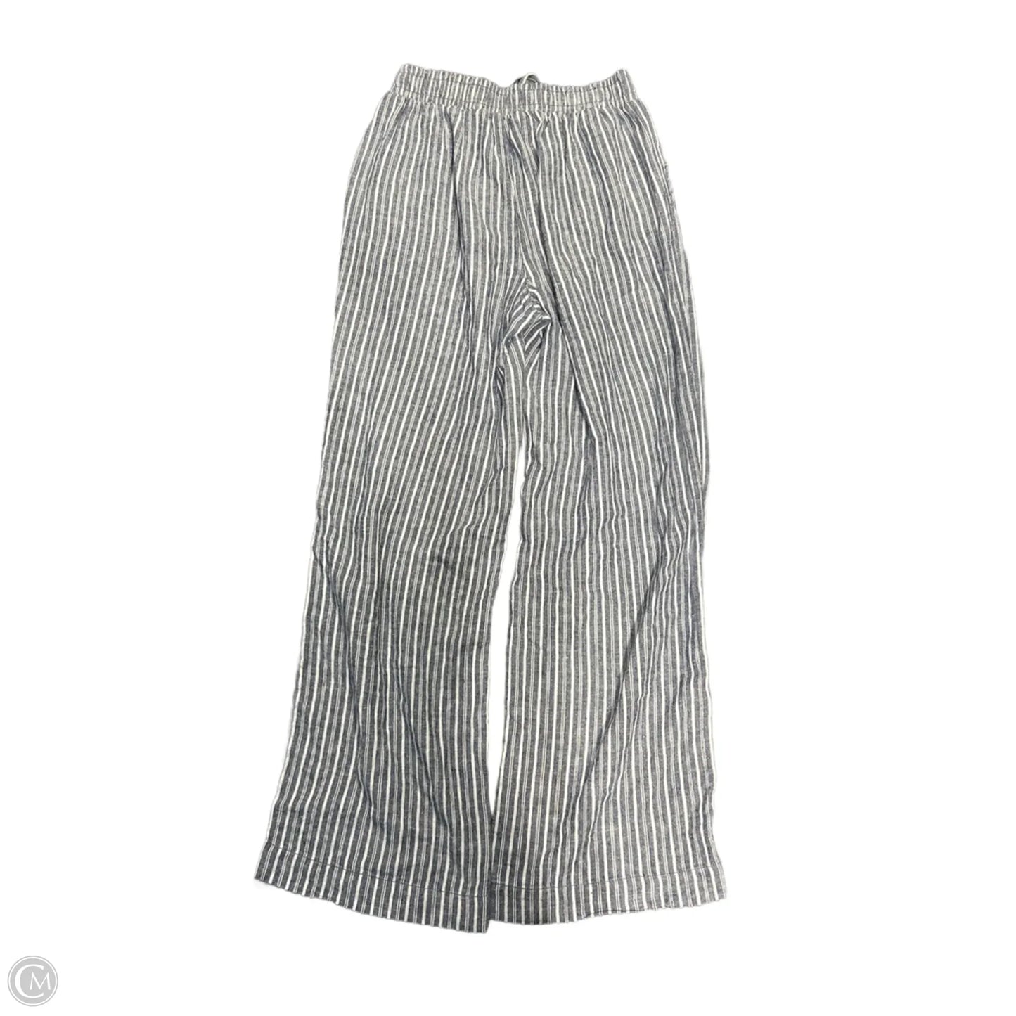 Pants Linen By Briggs In Striped Pattern, Size: S