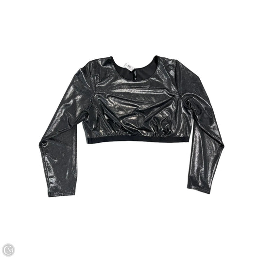 Top Long Sleeve By Torrid In Silver, Size: 3x