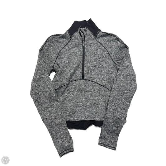 Athletic Top Long Sleeve Crewneck By Lululemon In Grey, Size: 6