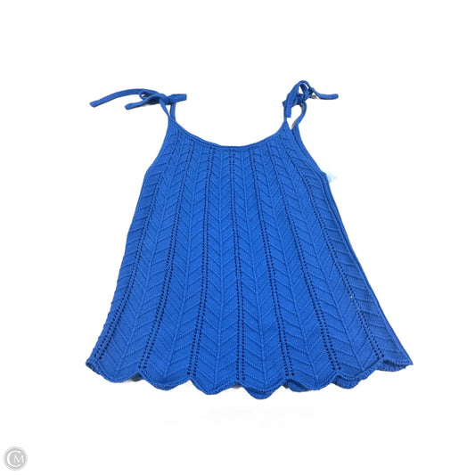 Tank Top By Another Love In Blue, Size: L