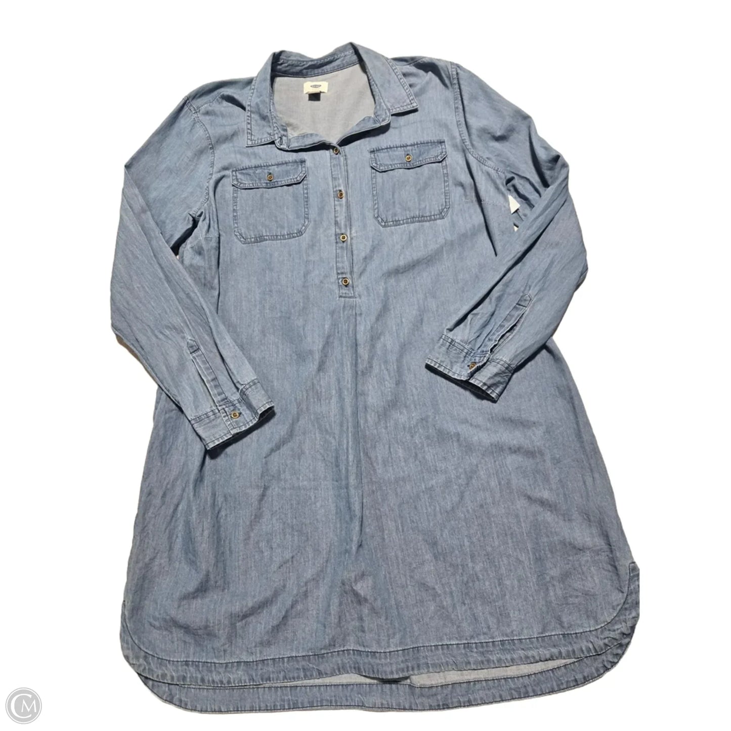 Dress Casual Short By Old Navy In Blue, Size: Xl