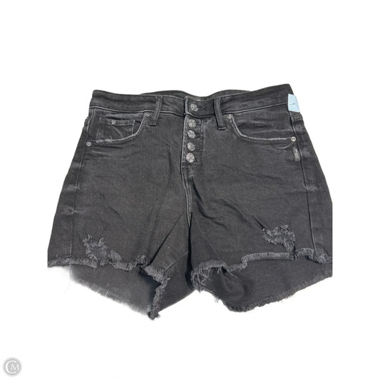 Shorts By Silver In Black Denim, Size: 6