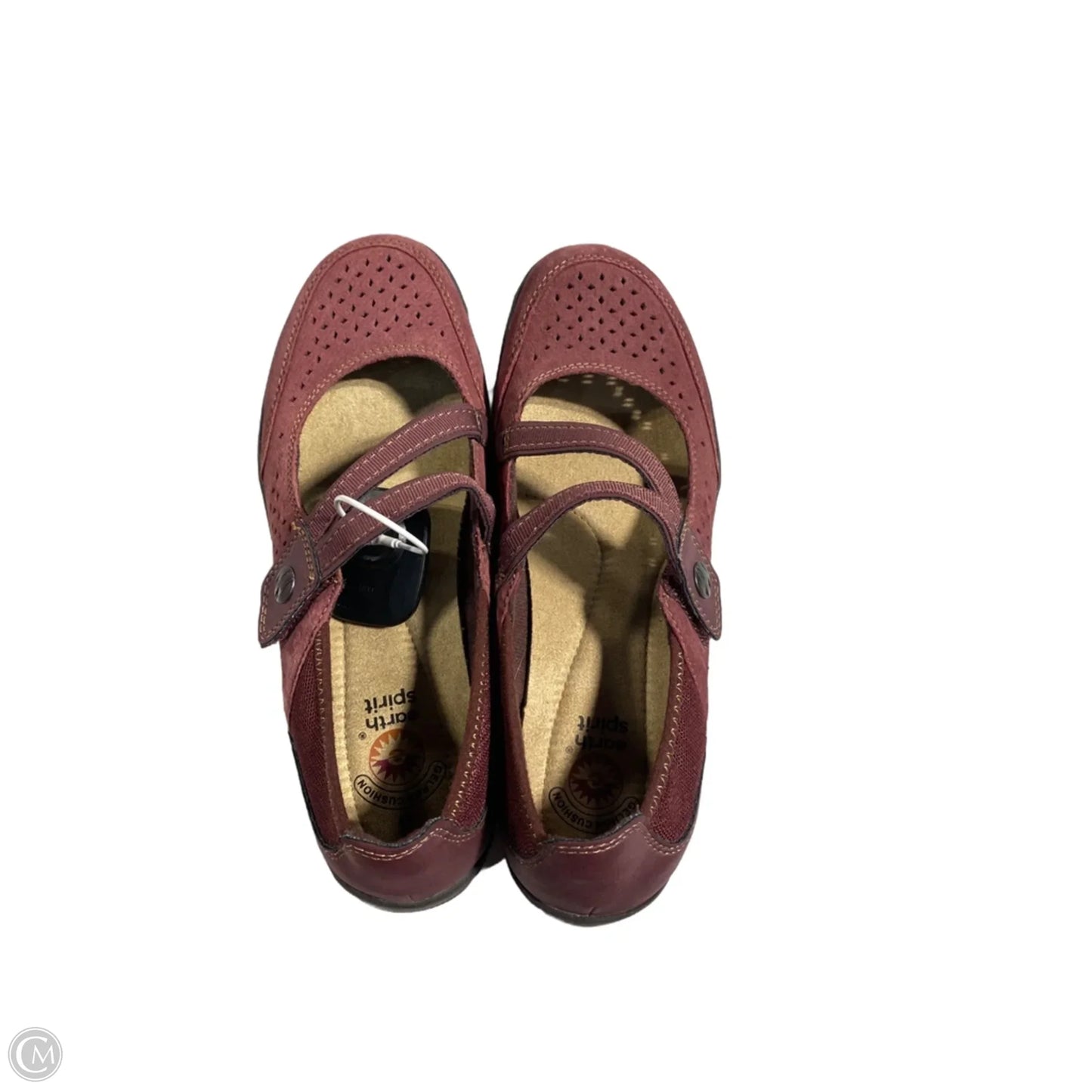 Shoes Flats By Earth Origins In Maroon, Size: 8