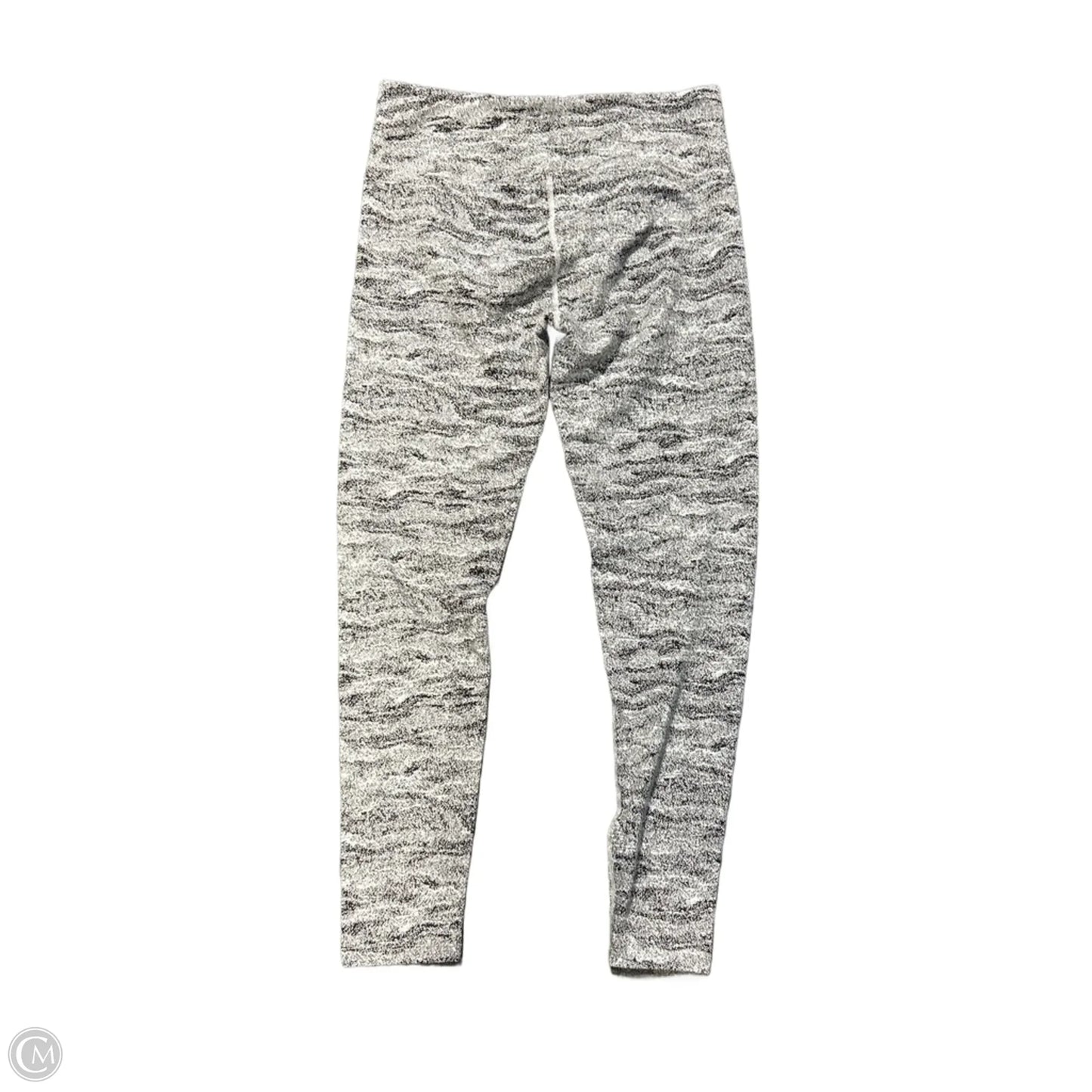 Athletic Leggings By Kyodan In Black & White, Size: M