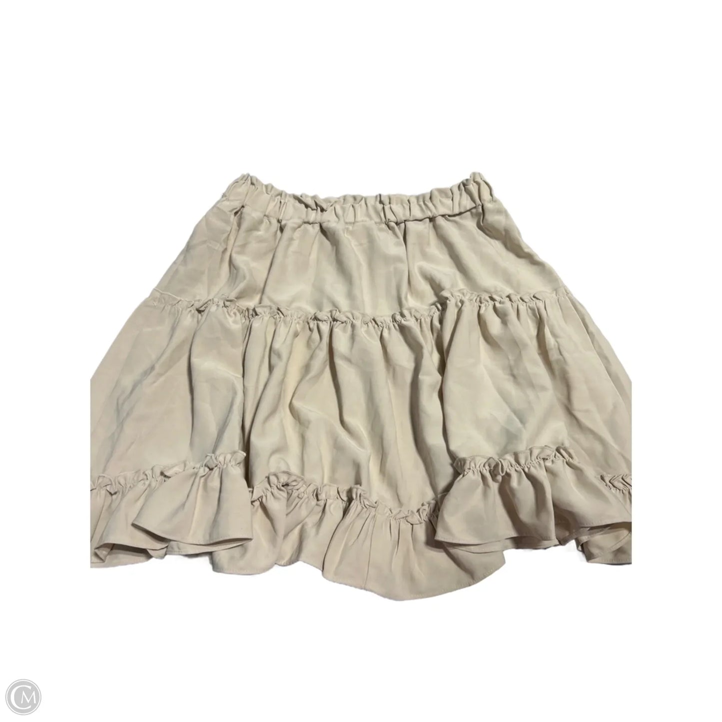 Skirt Mini & Short By Zenana In Tan, Size: L