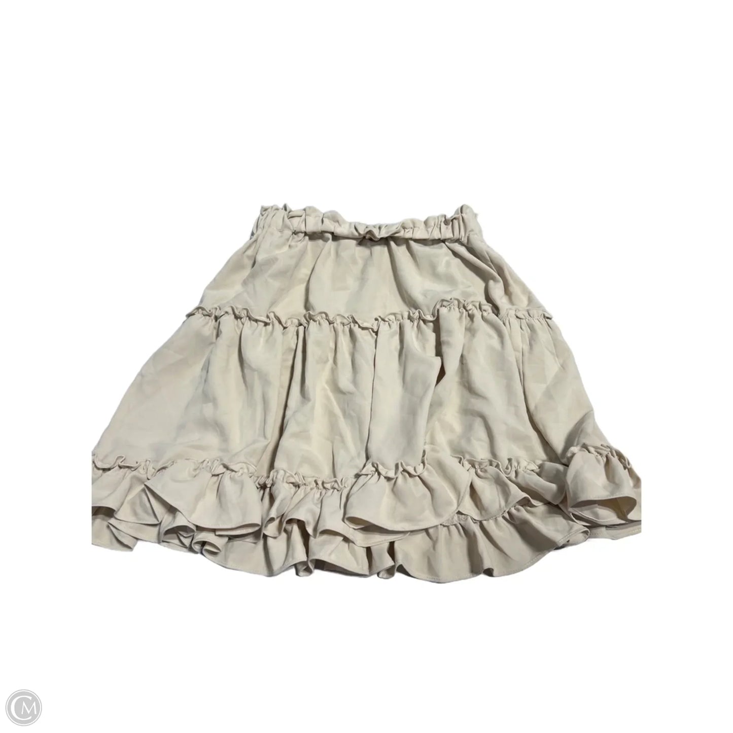 Skirt Mini & Short By Zenana In Tan, Size: S