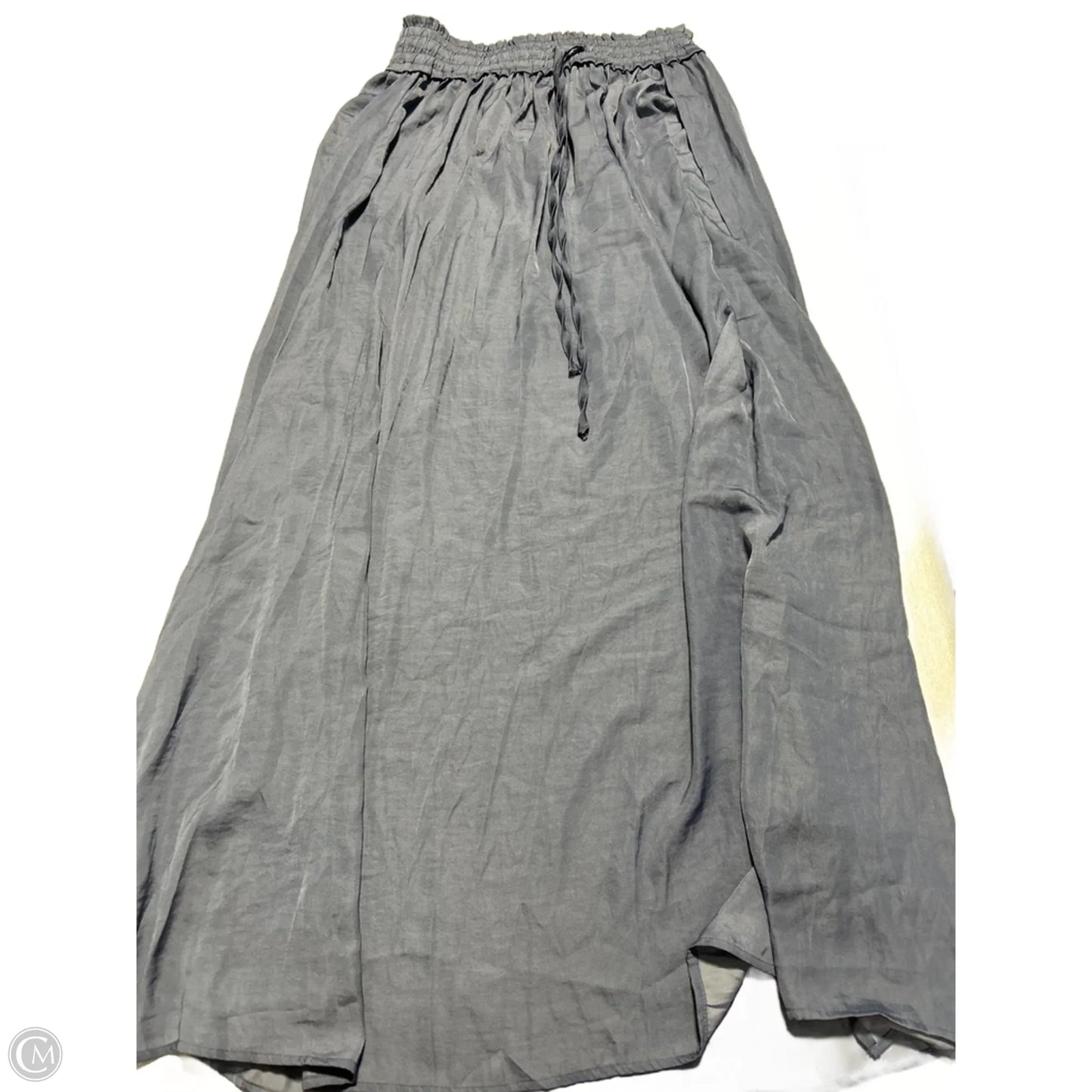 Skirt Maxi By Hem & Thread In Blue, Size: 10