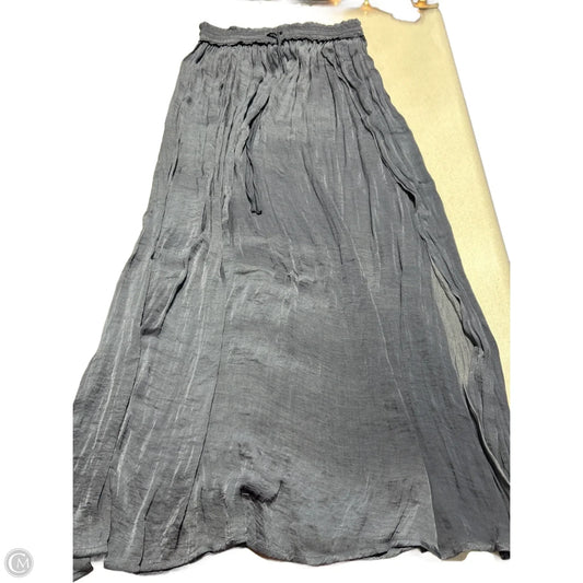 Skirt Maxi By Hem & Thread In Blue, Size: M