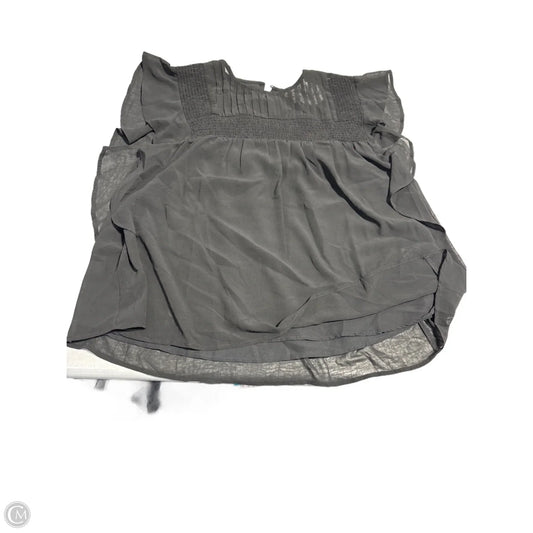 Top Short Sleeve By Entro In Black, Size: L