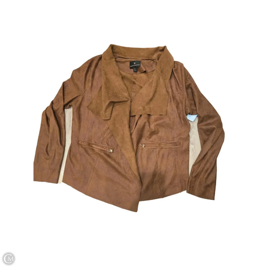 Jacket Other By Worthington In Brown, Size: L
