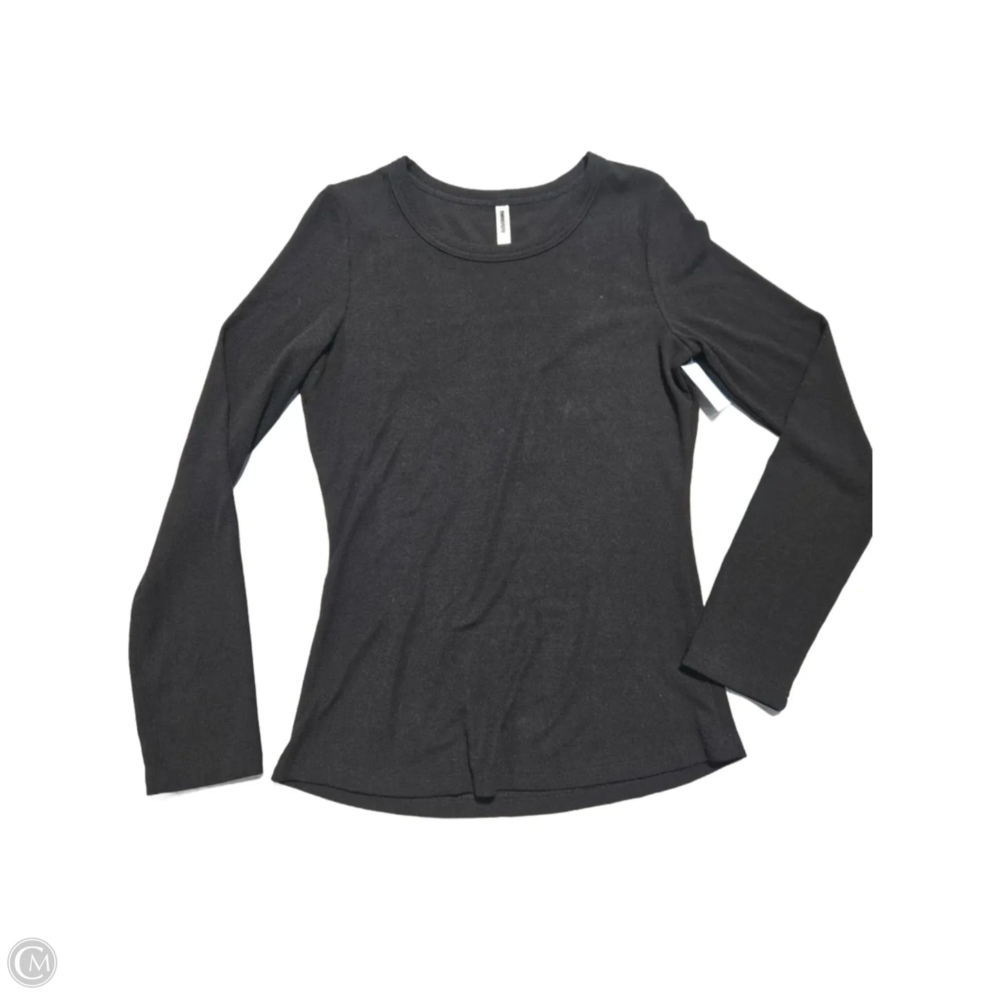 Top Long Sleeve Basic By Cmf In Black, Size: M