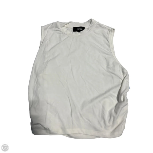 Tank Top By Cider In White, Size: Xl
