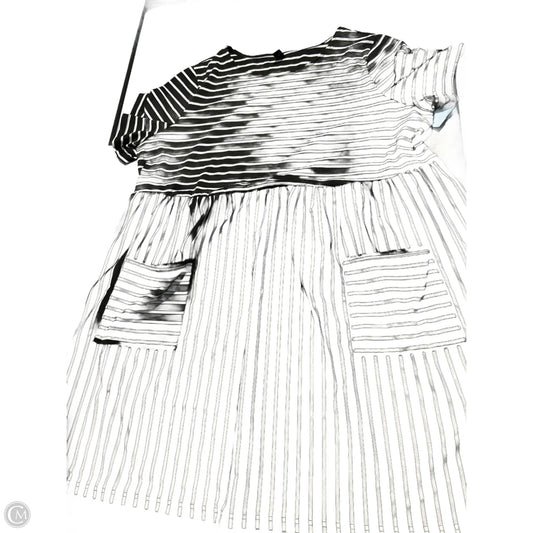 Dress Casual Midi By Emery Rose In Striped Pattern, Size: 3x