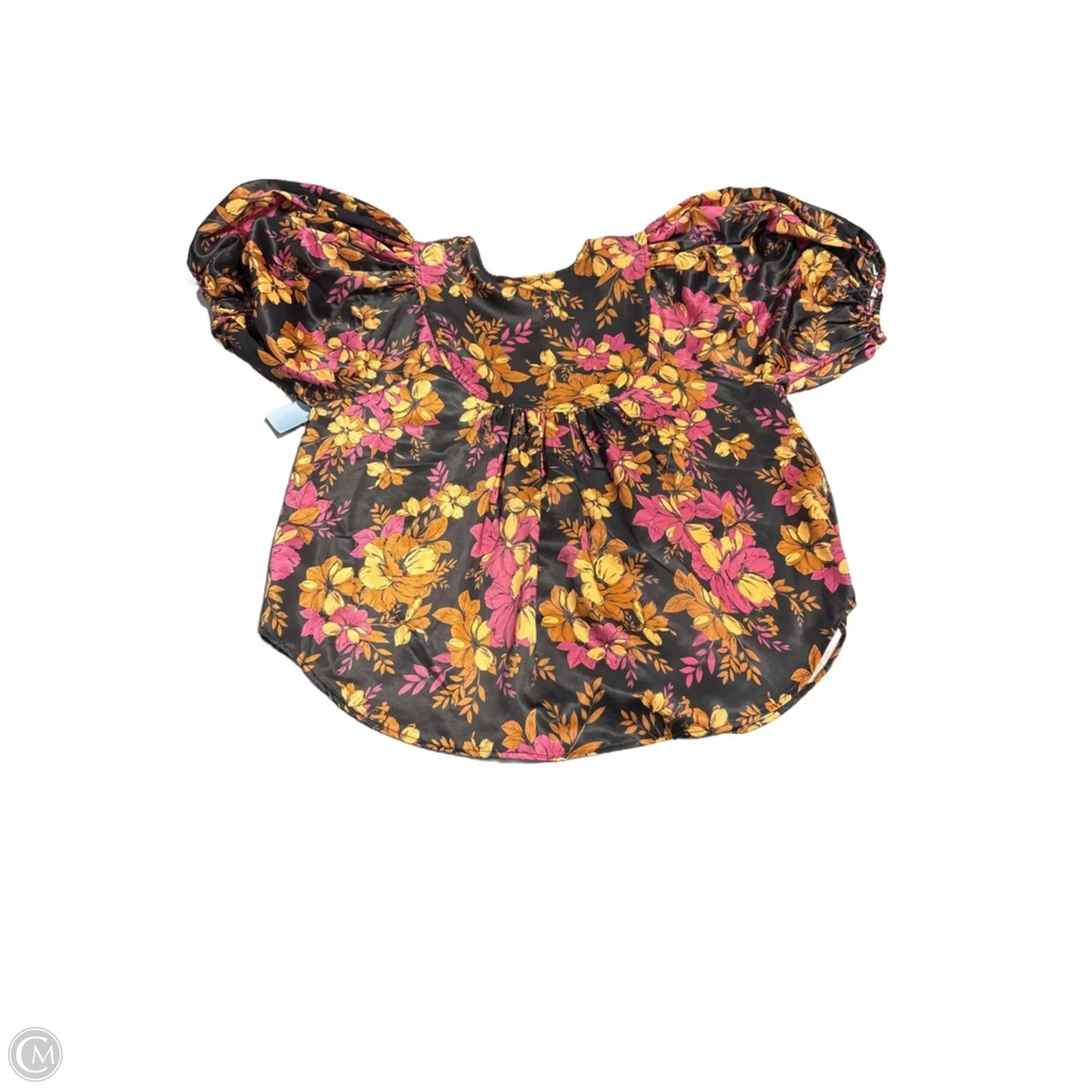 Blouse Short Sleeve By Velvet Heart In Floral Print, Size: M