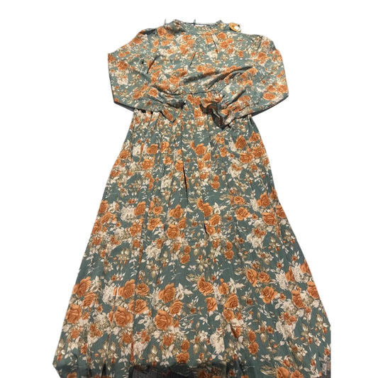 Dress Casual Short By Cme In Floral Print, Size: M