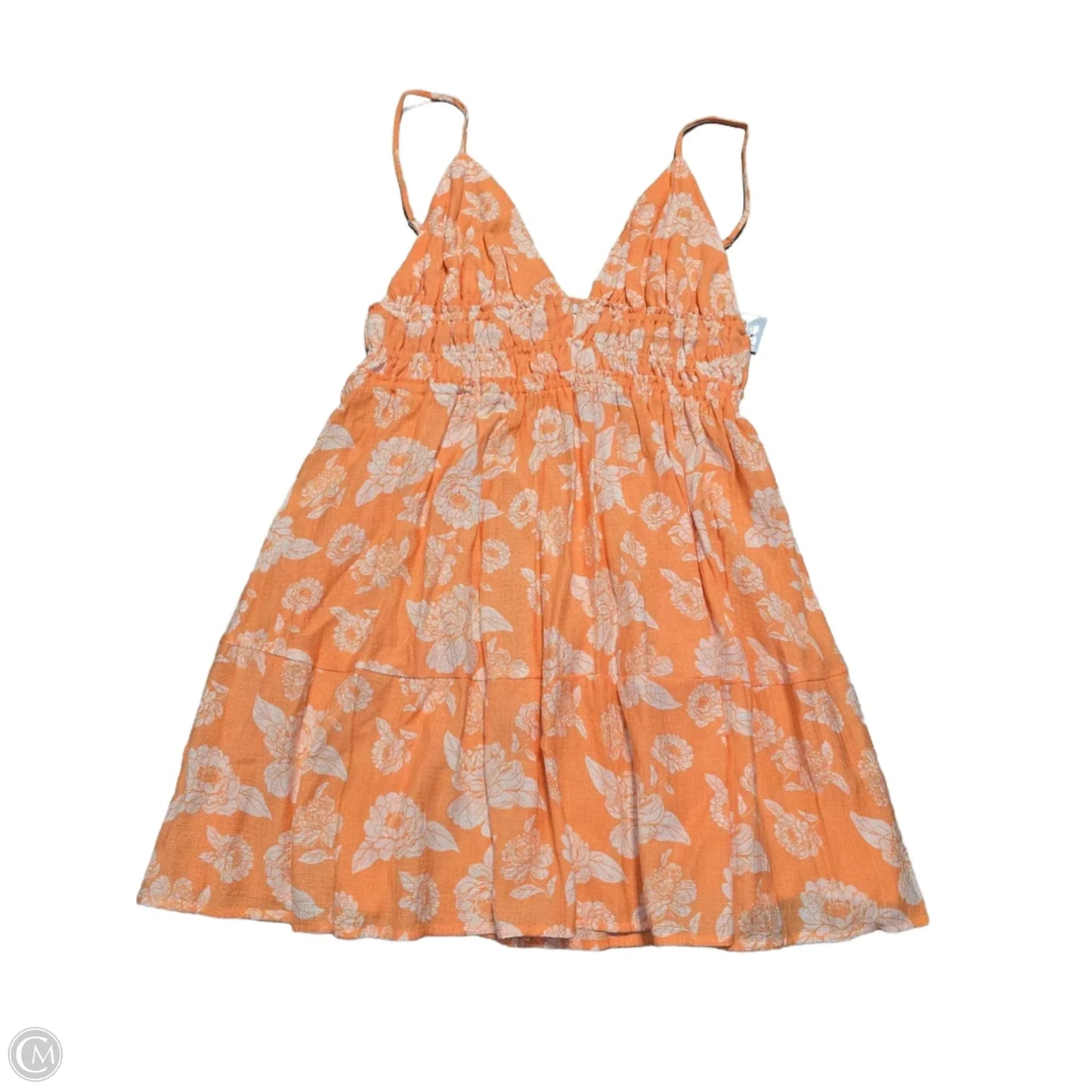 Dress Casual Short By Love Tree In Orange, Size: L