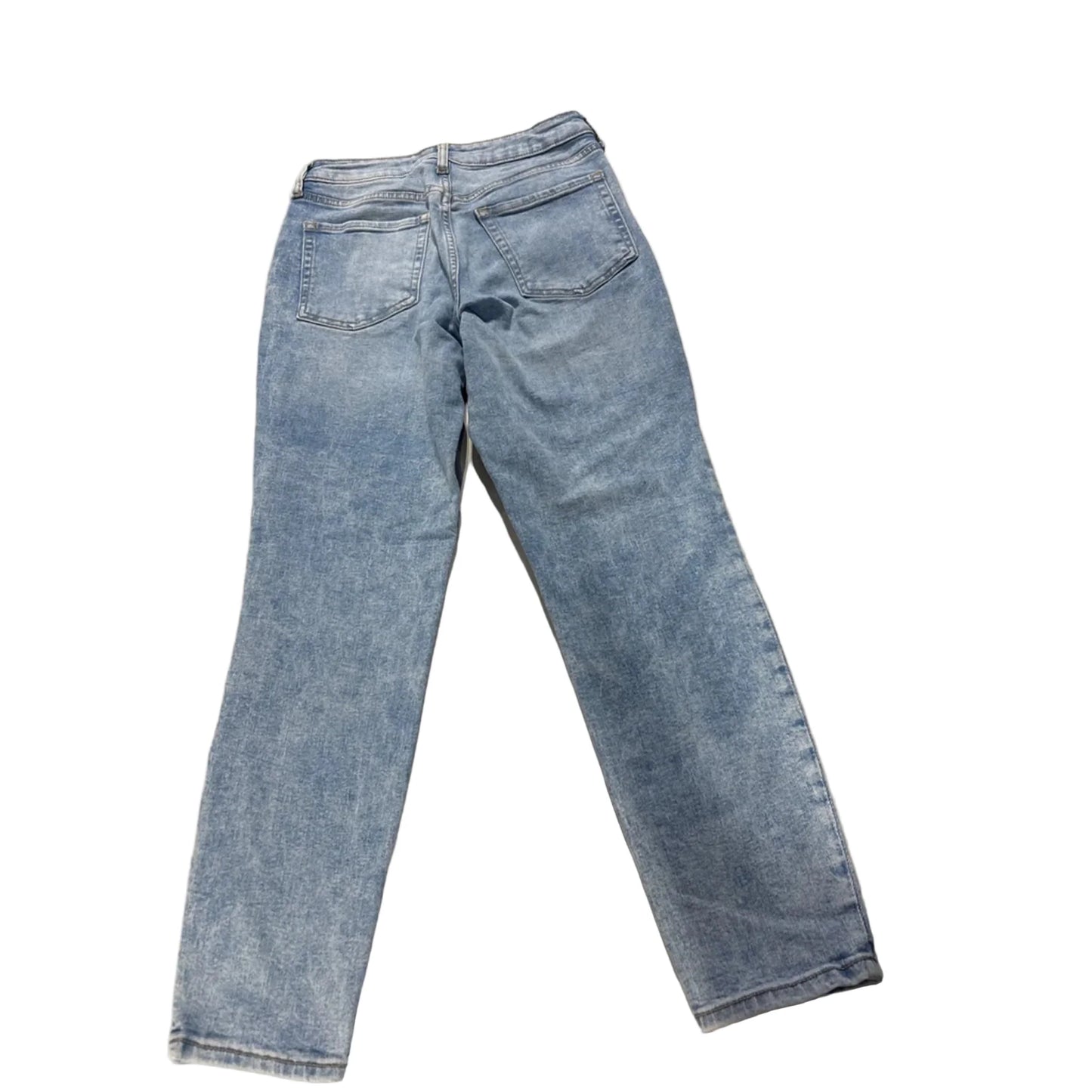 Jeans Straight By Old Navy In Blue Denim, Size: 4