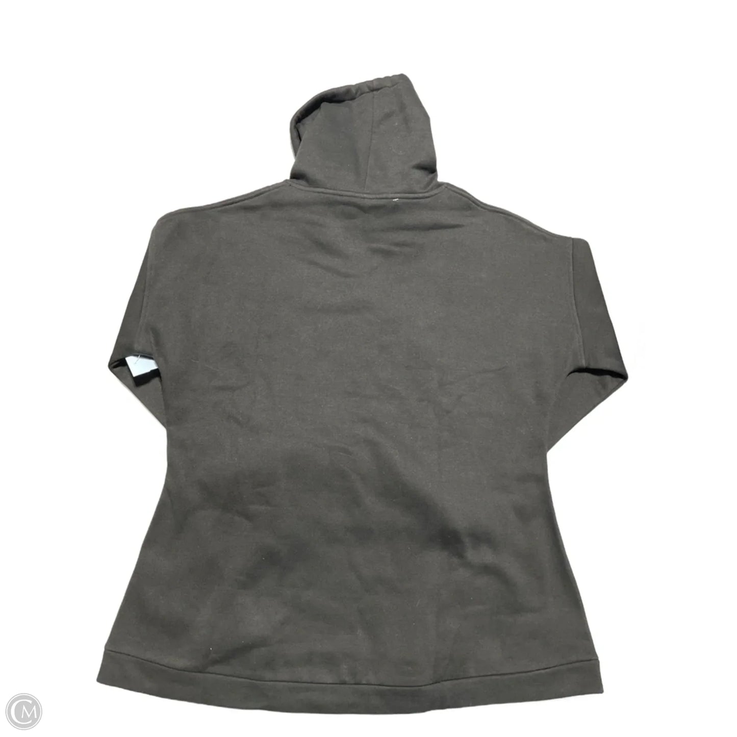 Sweatshirt Collar By Authentic In Black, Size: L