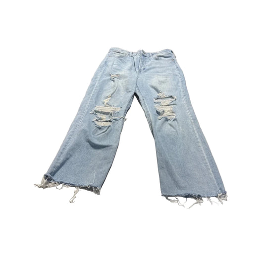 Jeans Straight By Wild Fable In Blue Denim, Size: 14