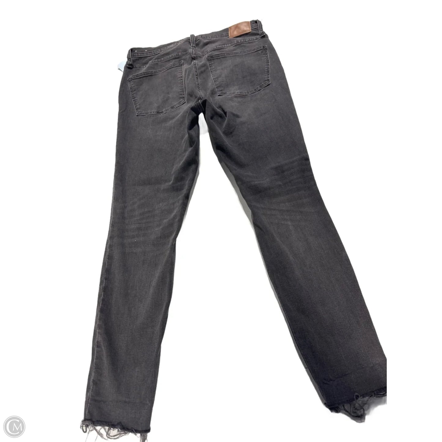 Jeans Skinny By Madewell In Black Denim, Size: 10