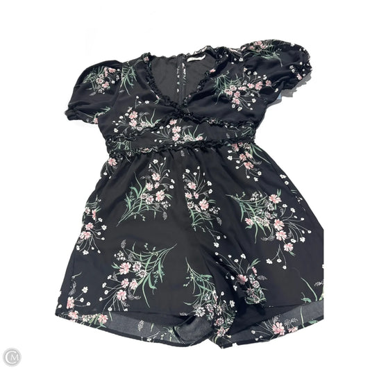 Romper By Mi Ami In Black, Size: Xl