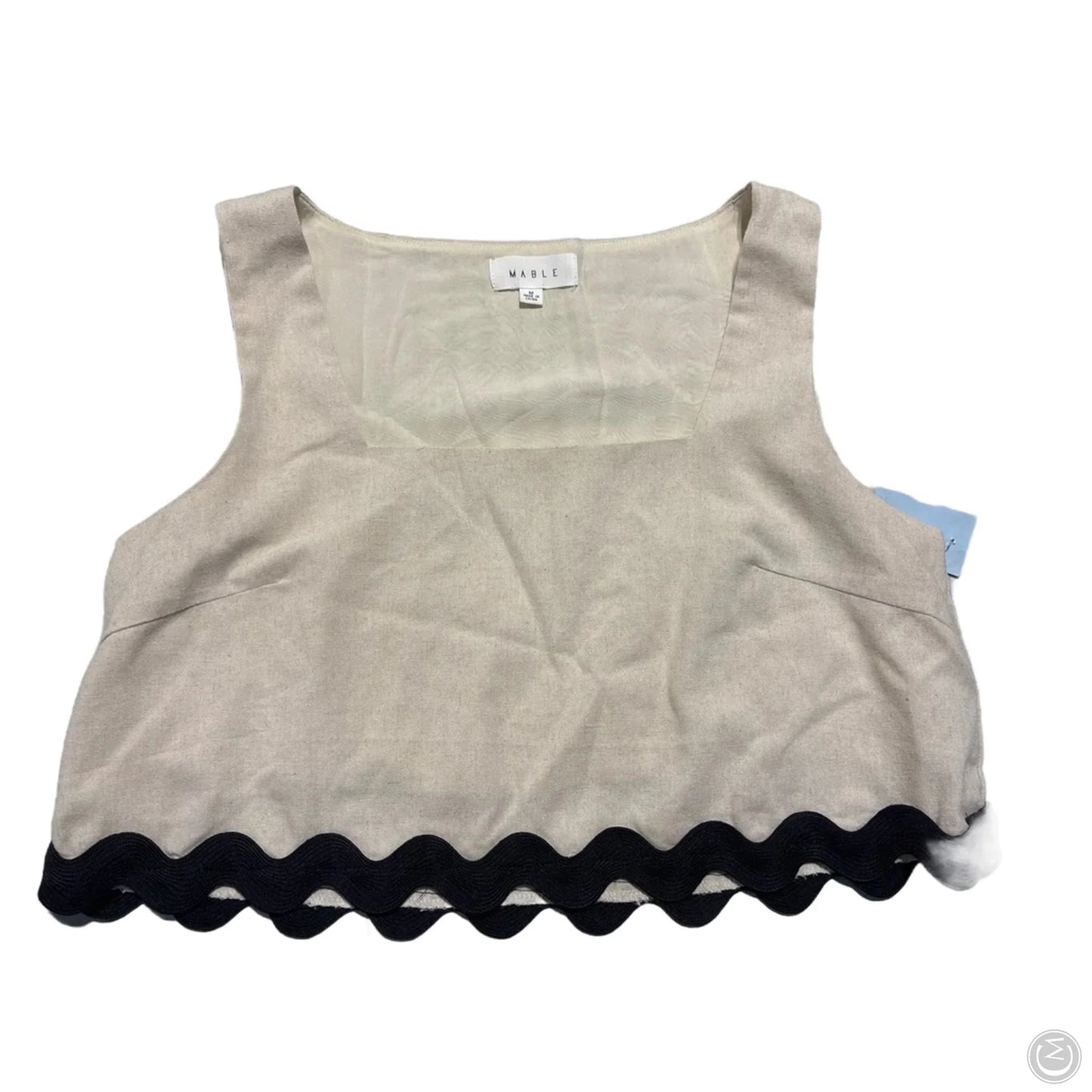 Tank Top By Mable In Tan, Size: M