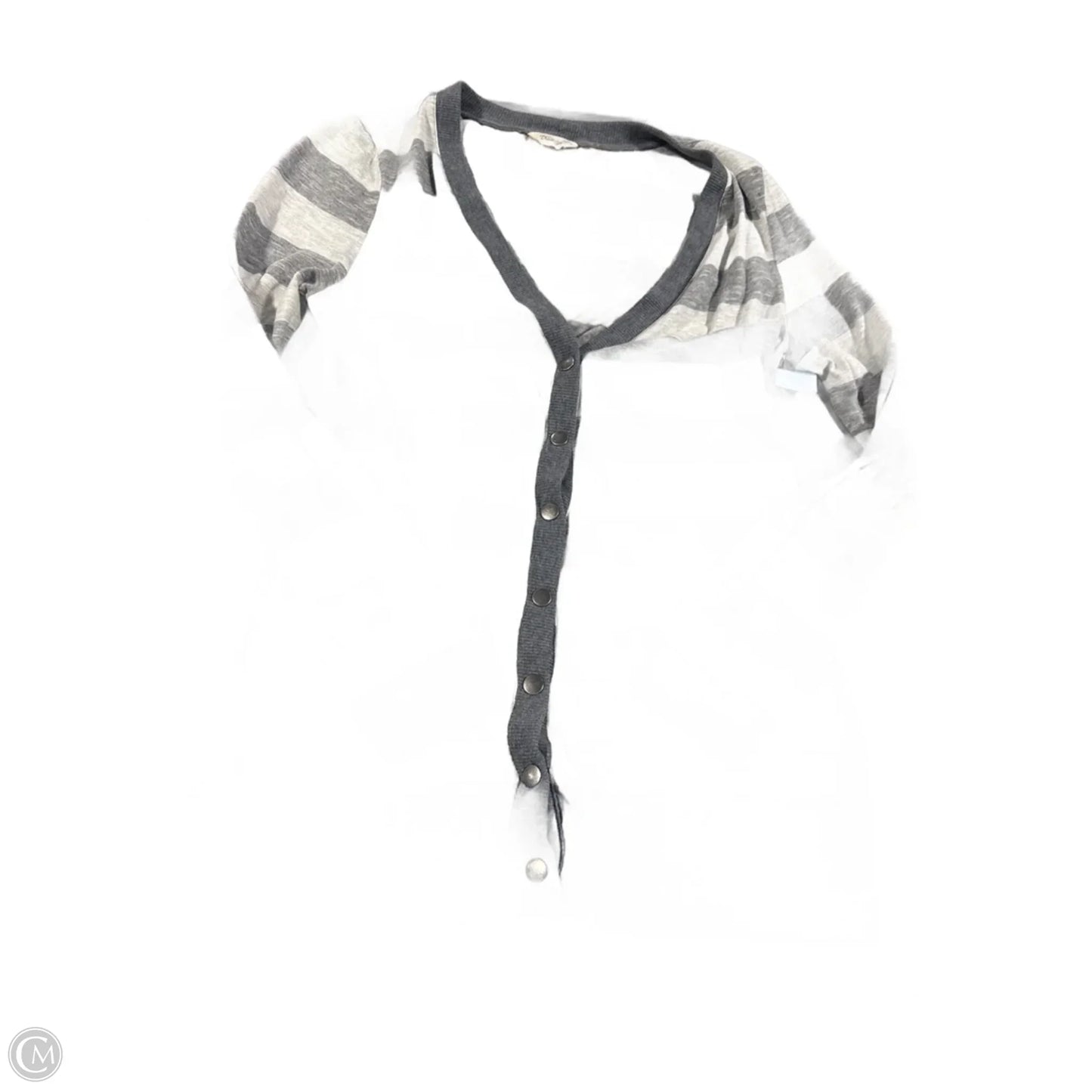 Top Long Sleeve By True Grit In Striped Pattern, Size: S