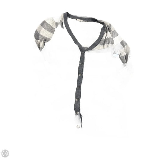 Top Long Sleeve By True Grit In Striped Pattern, Size: S