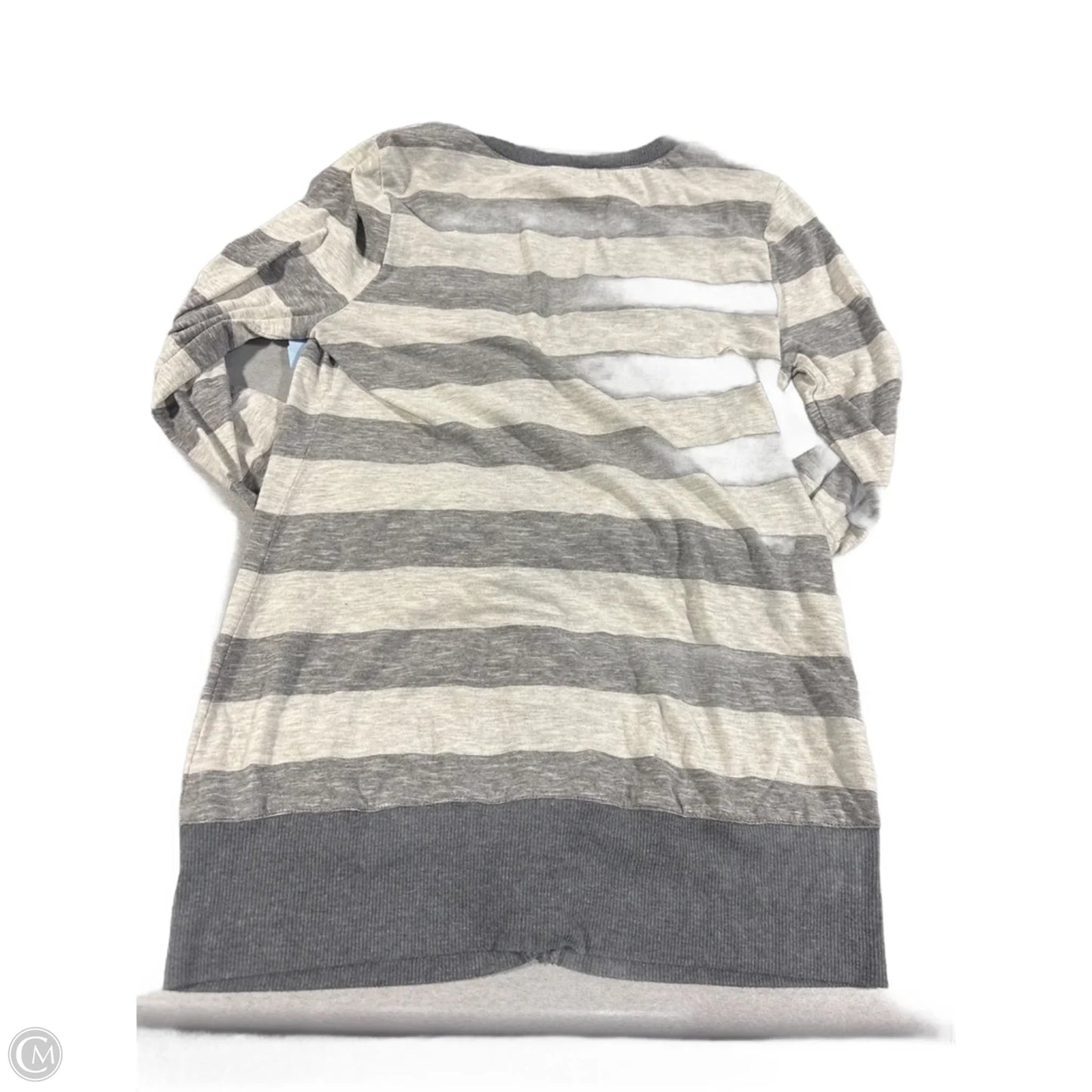 Top Long Sleeve By True Grit In Striped Pattern, Size: S