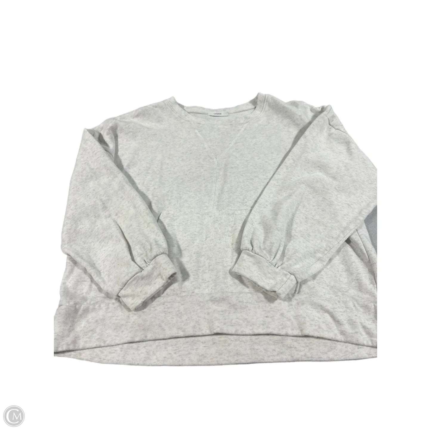 Top Long Sleeve By Cherish In White, Size: S