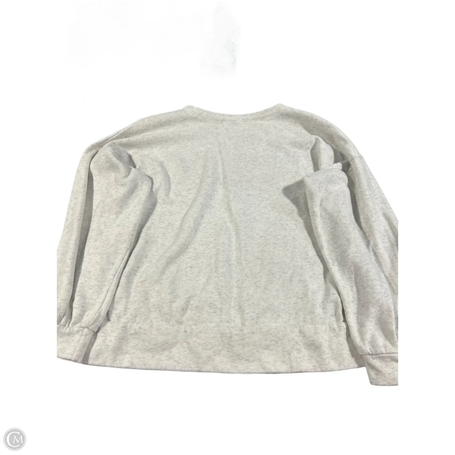 Top Long Sleeve By Cherish In White, Size: S