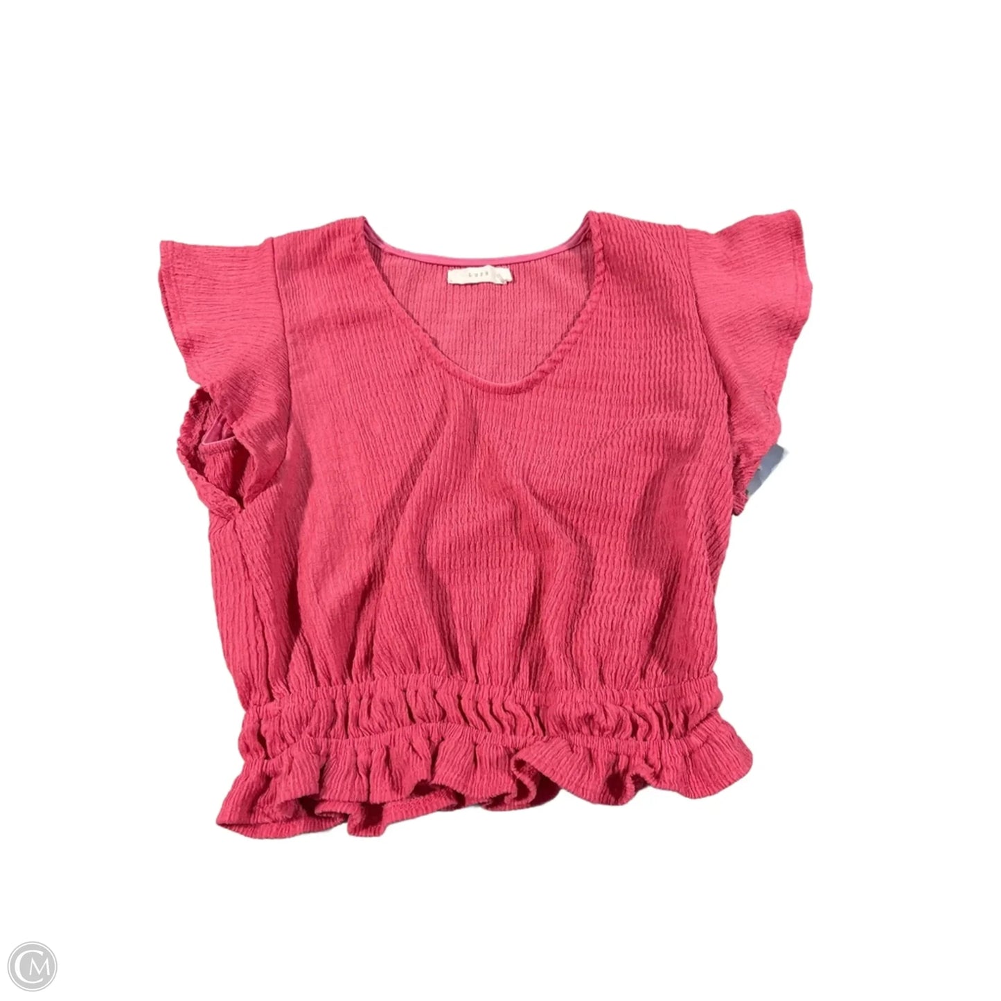 Top Sleeveless By Lush In Pink, Size: S