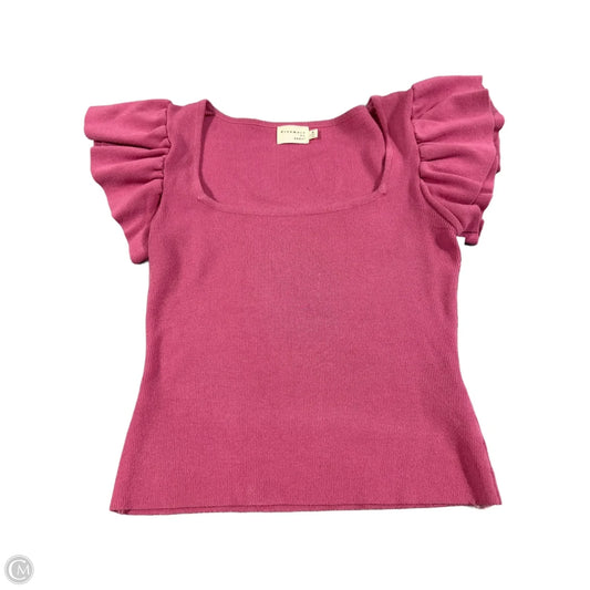 Top Sleeveless By Dreamers In Pink, Size: S