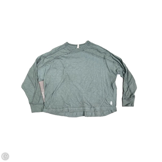 Top Long Sleeve By Free People In Green, Size: Xs