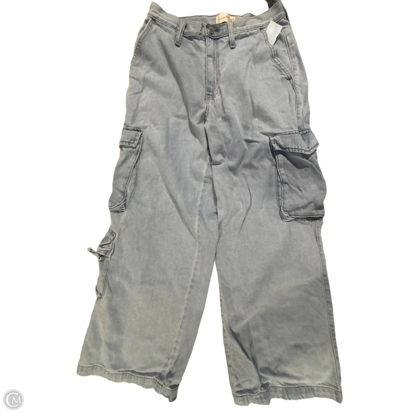 Jeans Wide Leg By Universal Thread In Blue Denim, Size: 8