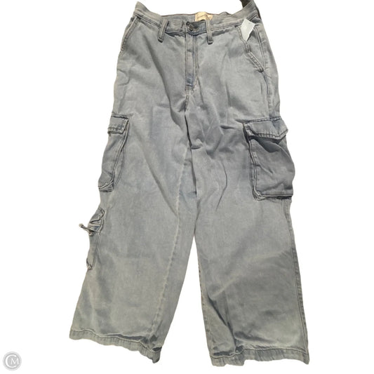 Jeans Wide Leg By Universal Thread In Blue Denim, Size: 8