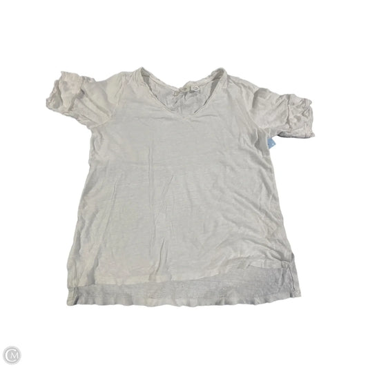 Top Short Sleeve By Meadow Rue In White, Size: S