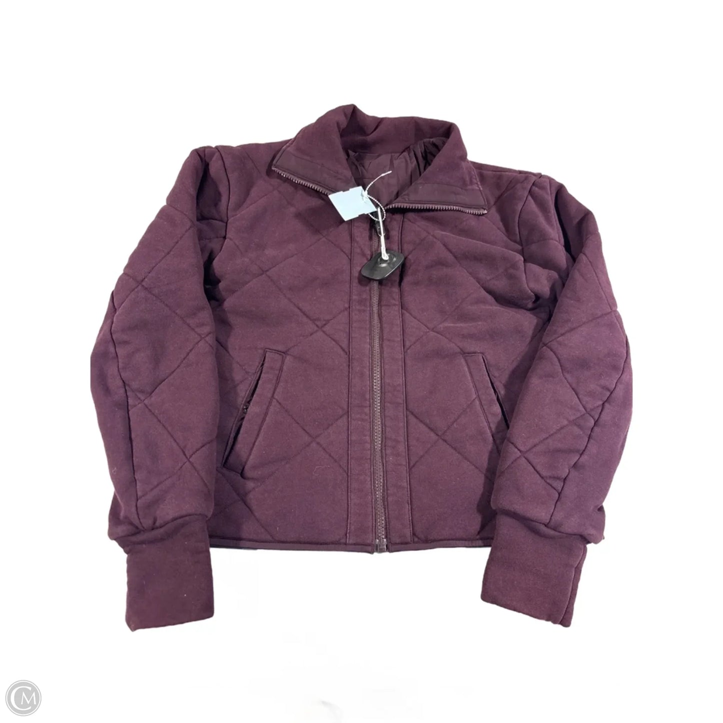 Athletic Jacket By Lululemon In Purple, Size: 2
